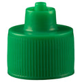 Green Luer Lock Bottle Cap, Bag of 100 L45585