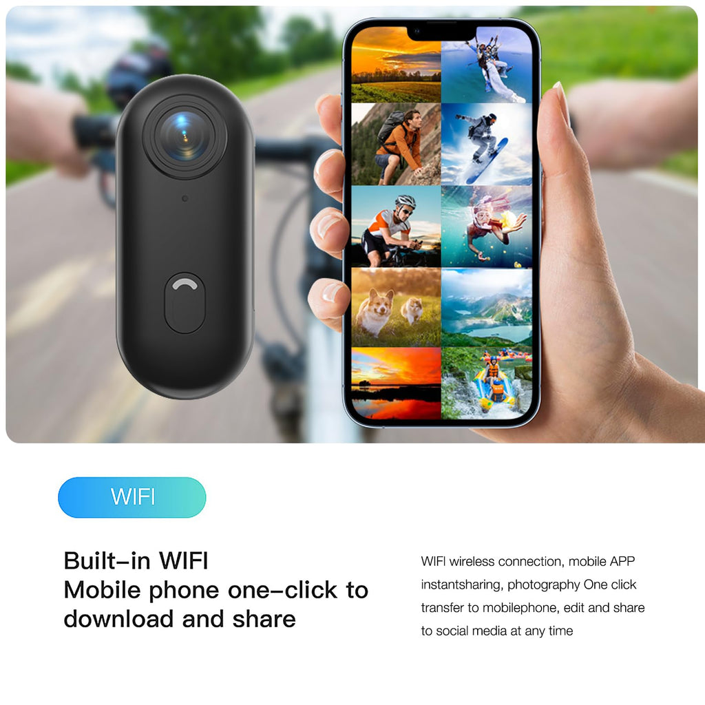 64GB 4K Thumb Action Camera V56513