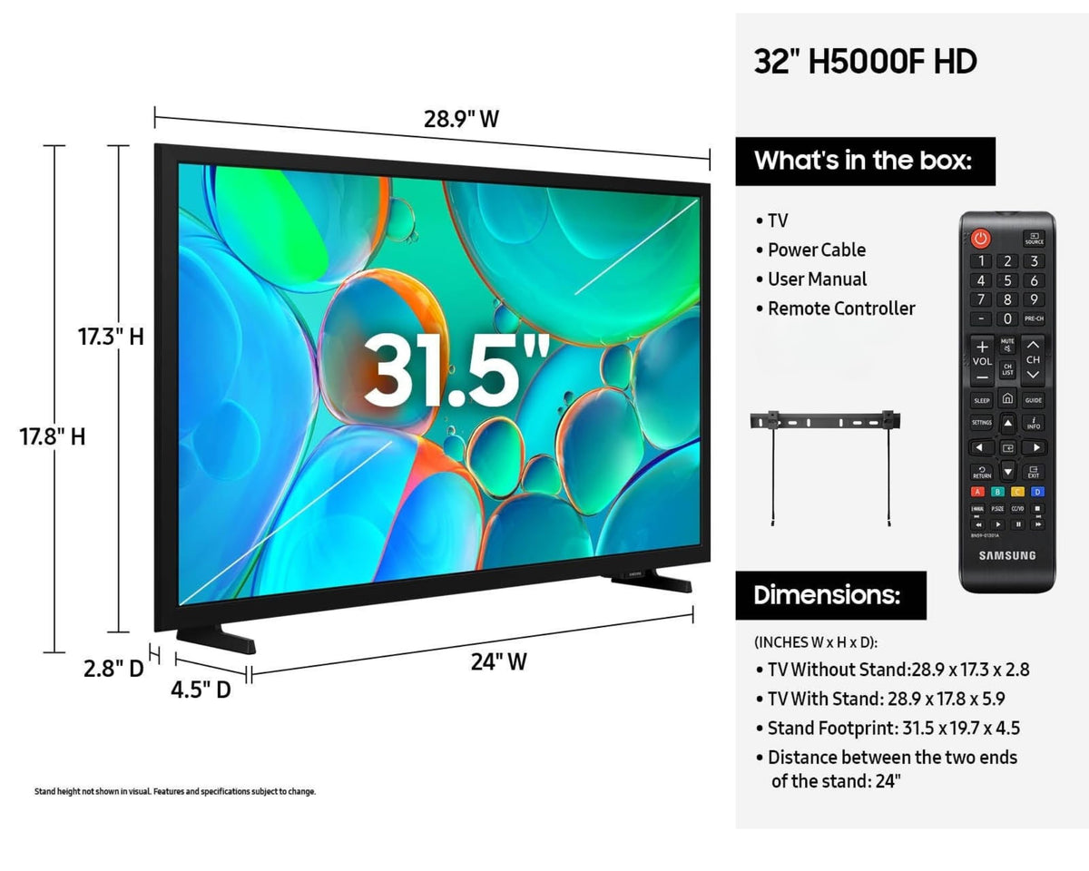32-Inch HD Smart TV O800706