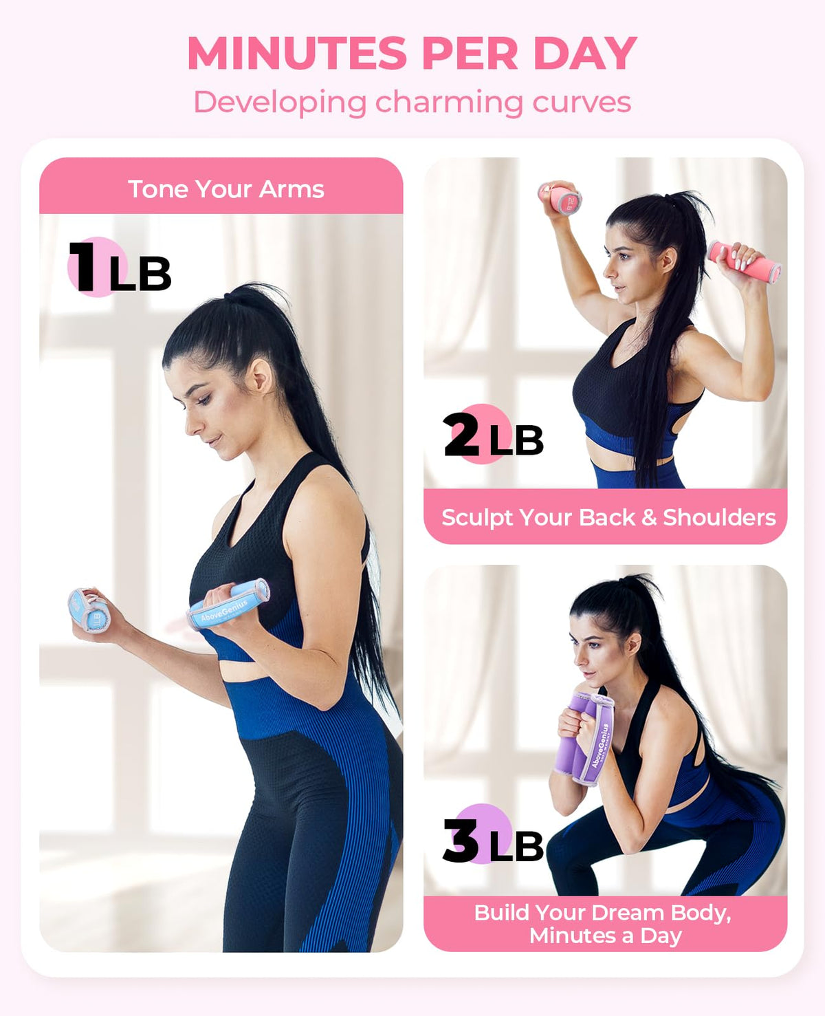 Soft Hand Weights Set R714