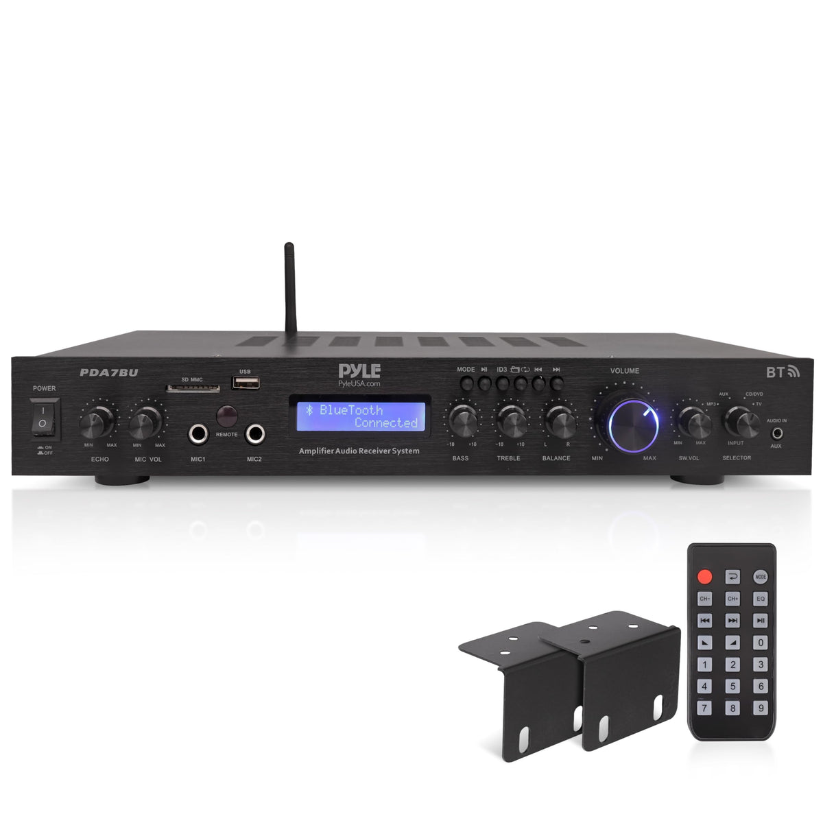 5 Channel Rack Mount Bluetooth Amplifier Receiver G726759