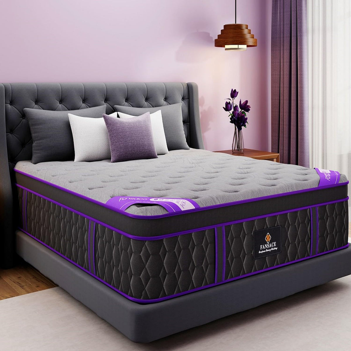 12 Inch Full Size Hybrid Mattress B59394