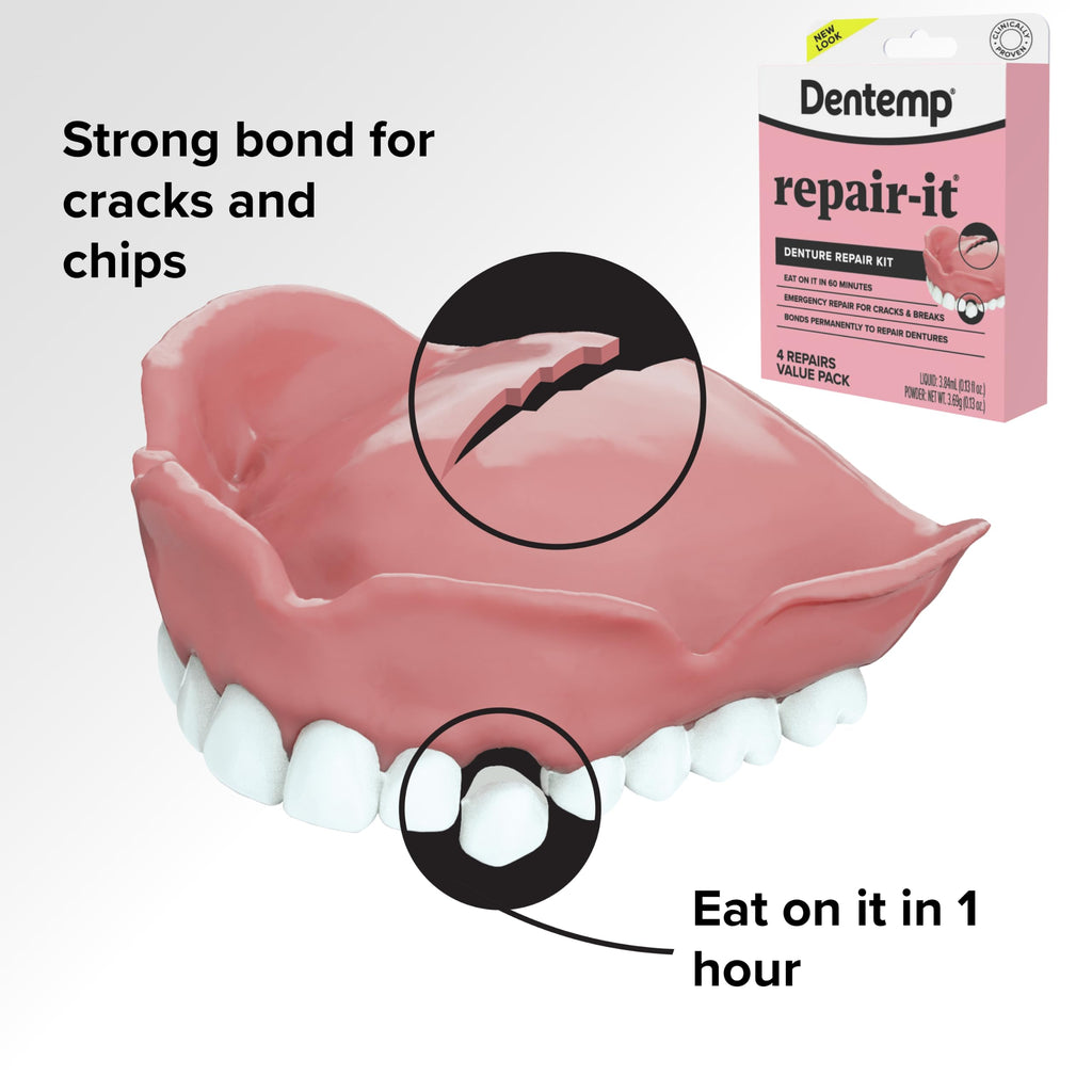 Denture Repair Kit & Denture Reliner Value Pack M728