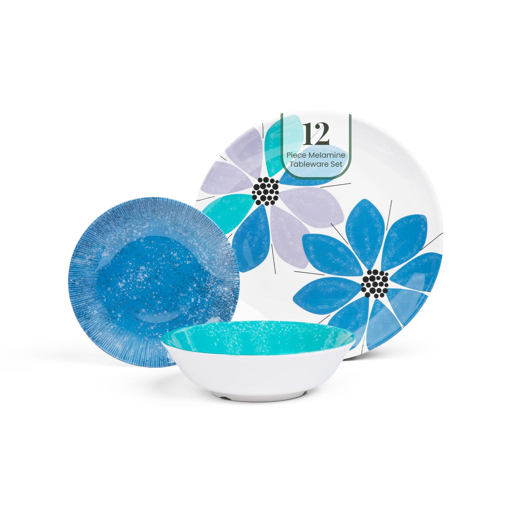 12-Piece Melamine Dinnerware Set G577