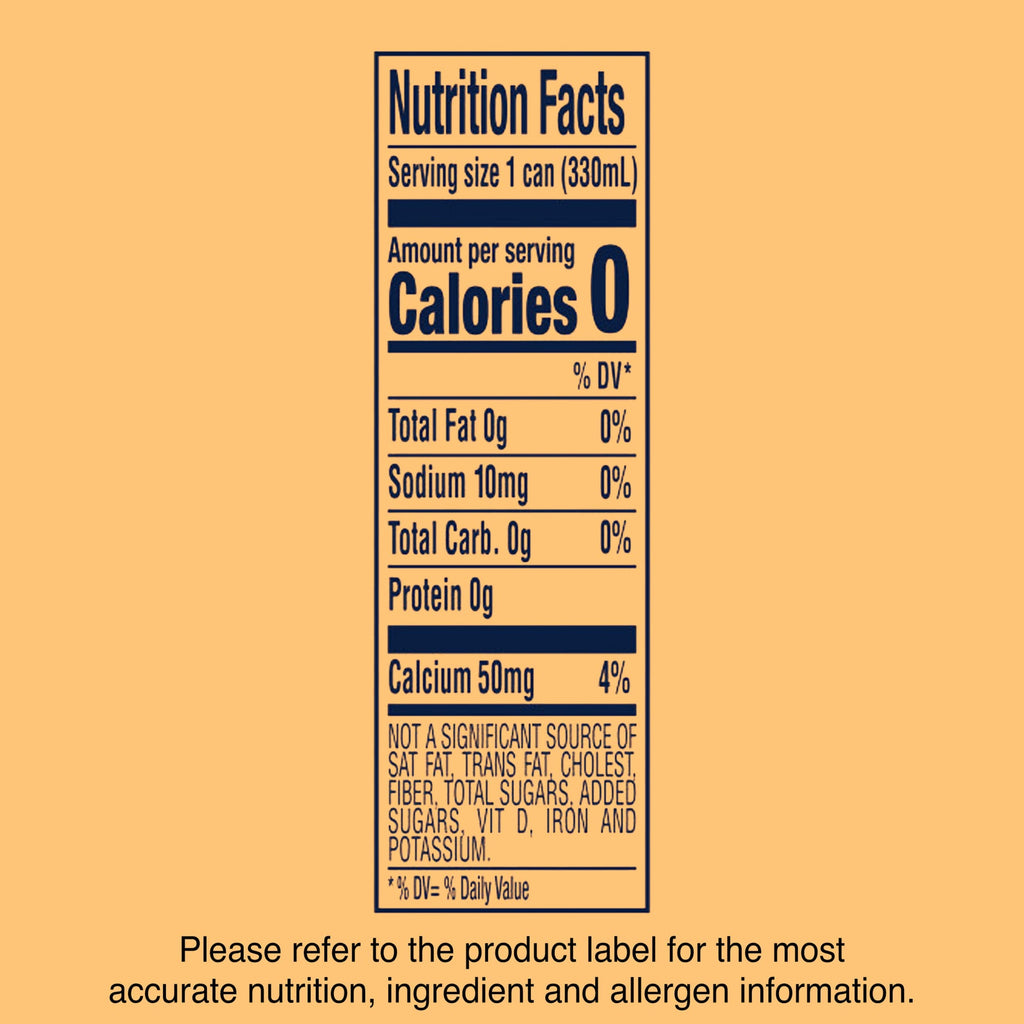 Tangerine & Wild Strawberry Sparkling Water 11.15 Fl Oz (Pack of 8) I32566