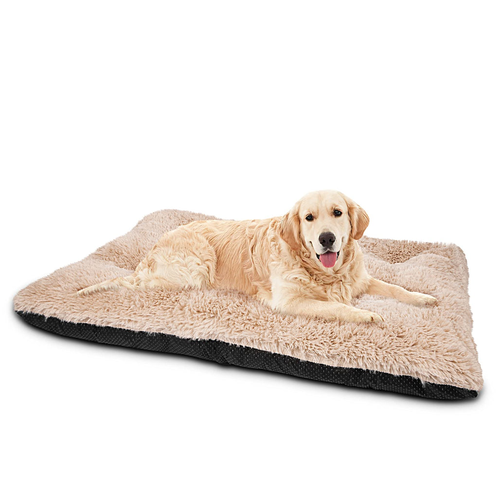 Large Washable Plush Dog Bed Crate Pad Z4358