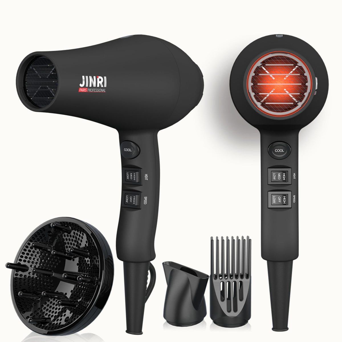 1875W Ionic Hair Dryer with Diffuser N300851
