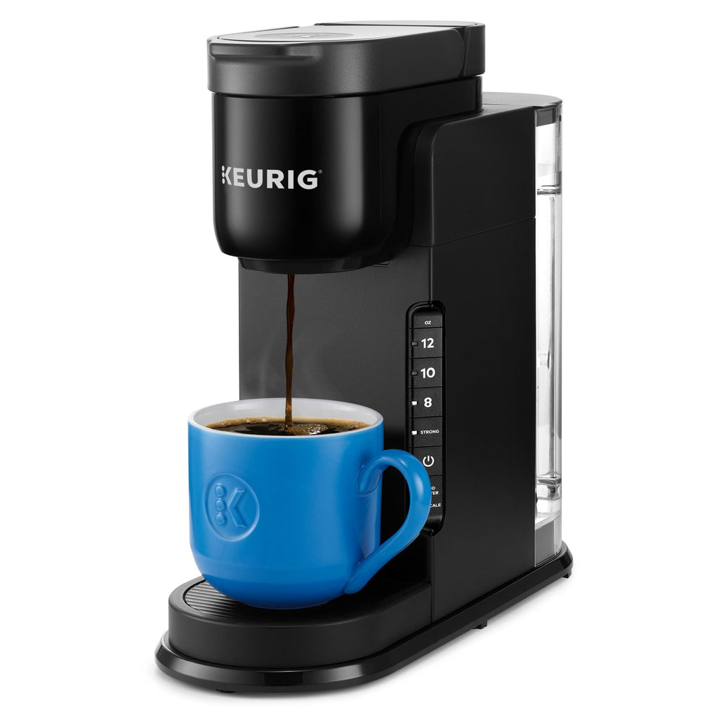 Single Serve K-Cup Pod Coffee Maker, 3 Brew Sizes, Black D5782