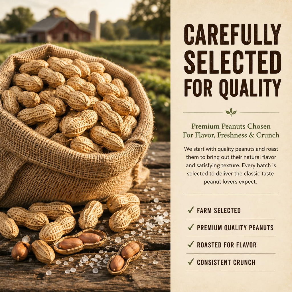 Roasted Salted Peanuts In Shell 4 LB C494172