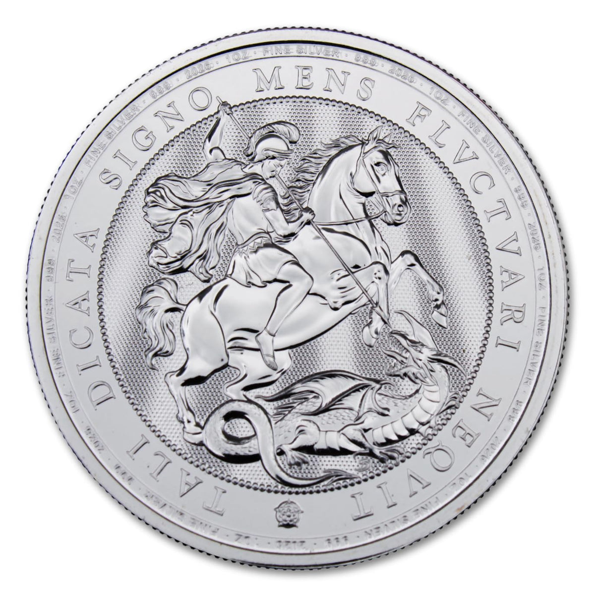1 oz Silver Saint George and the Dragon £2 E35734