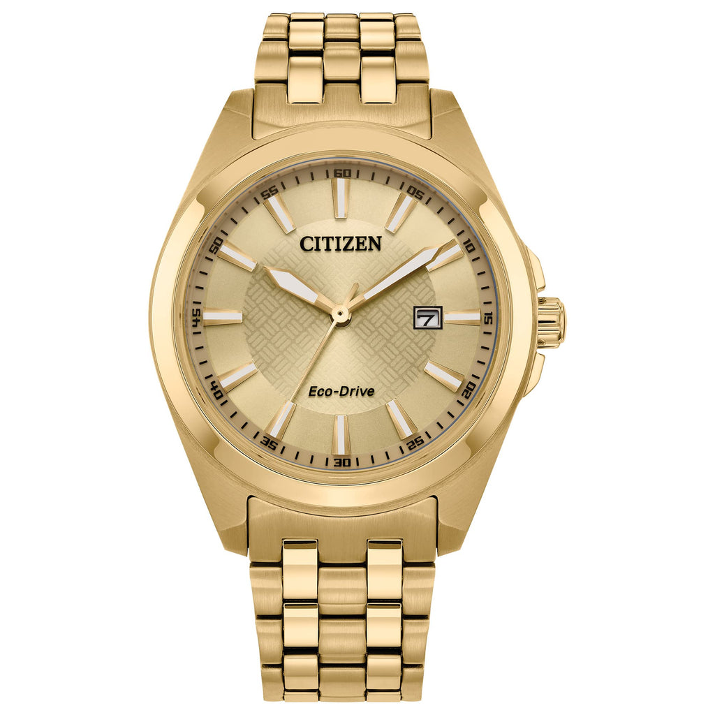 Eco-Drive Classic Watch, 3-Hand Date, Sapphire Crystal W143016