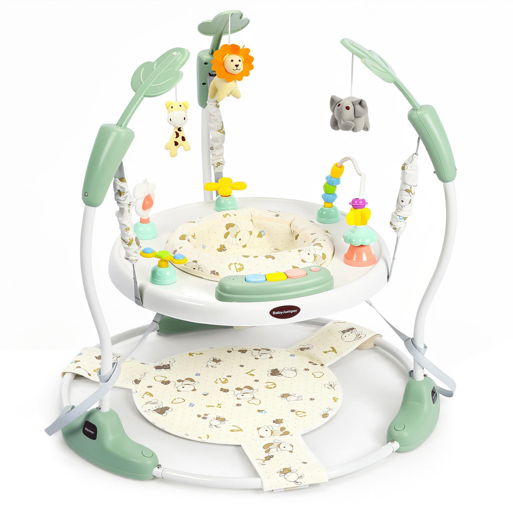 Green 3-in-1 Baby Jumper Activity Center H40531