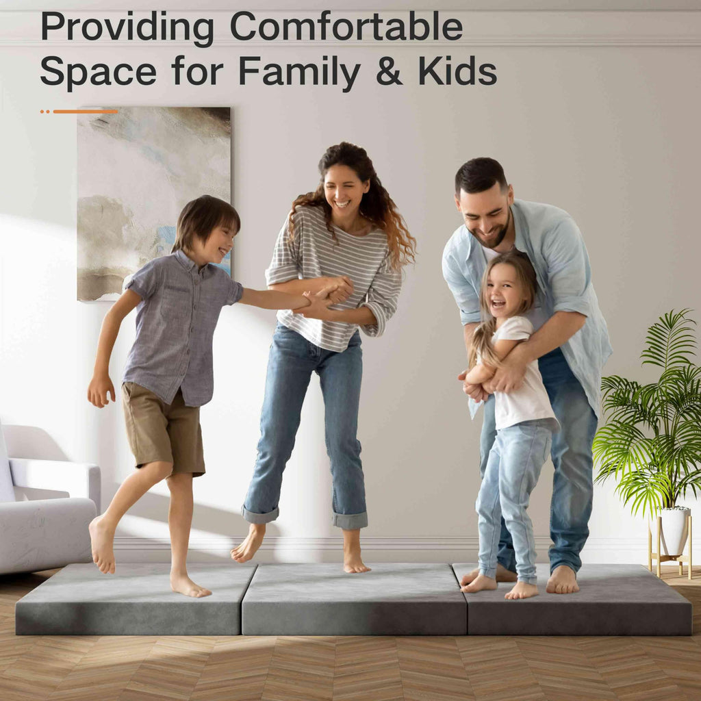 4 Inch Single Tri-Fold Mattress Topper O76503