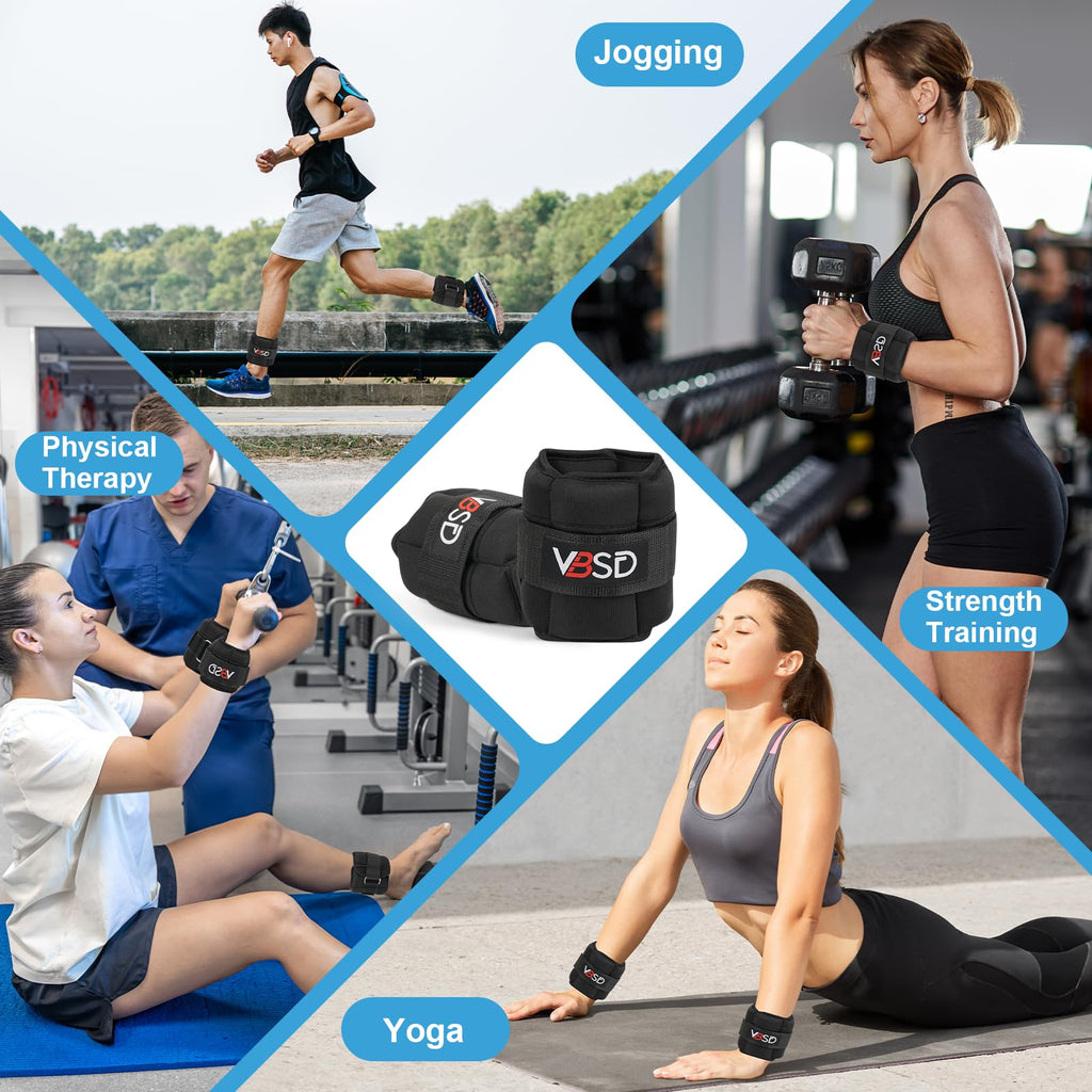 Adjustable 10lb Ankle Weights X5155