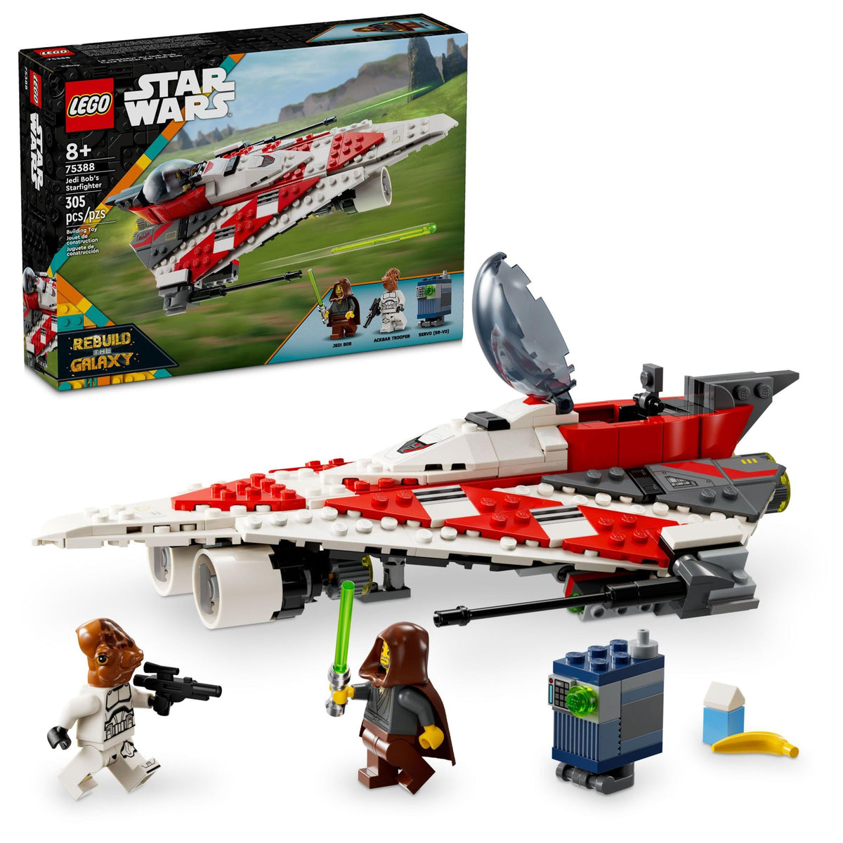 Buildable Toy Vehicle with Minifigure Y604