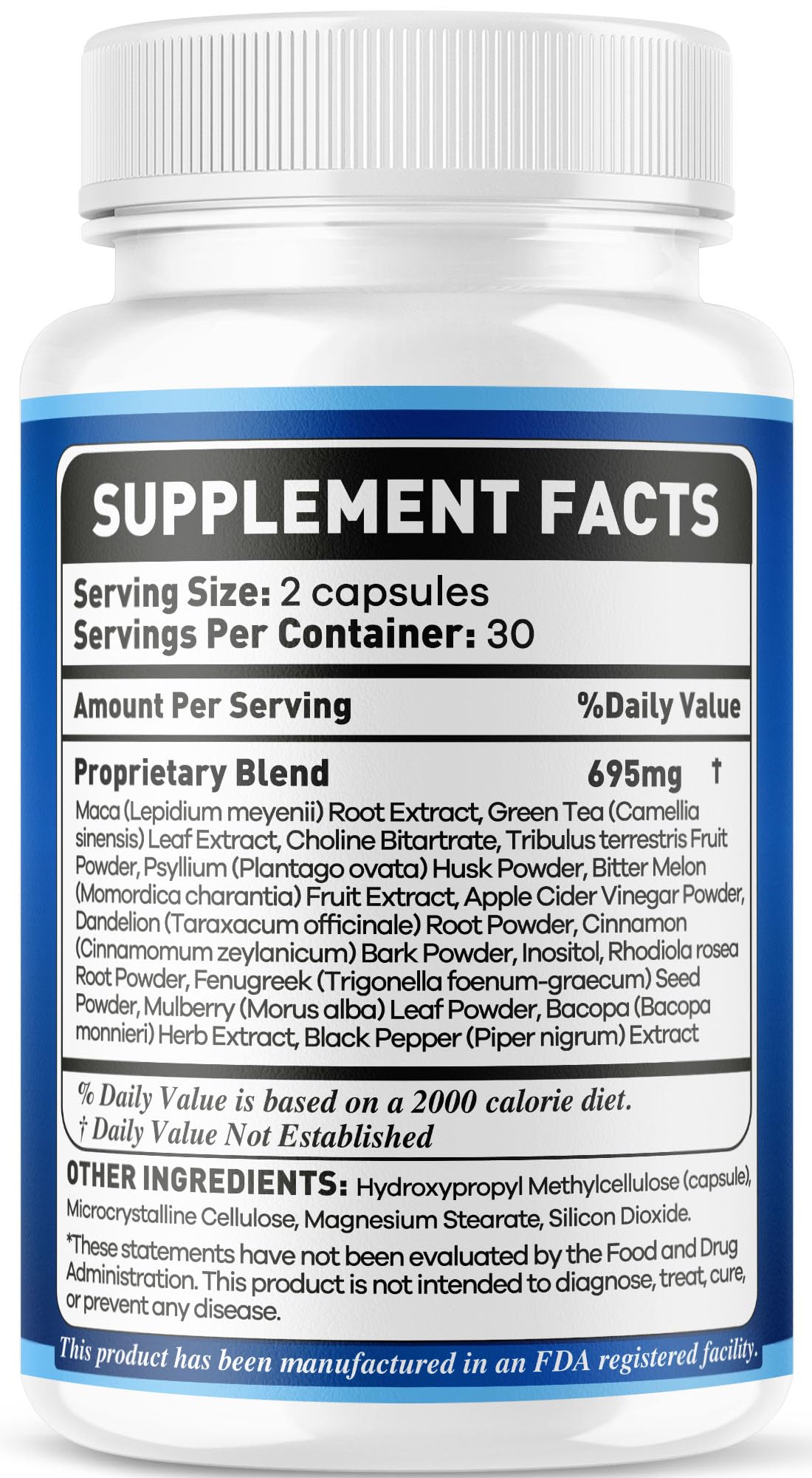 60 Capsules Brain Support Pills O605