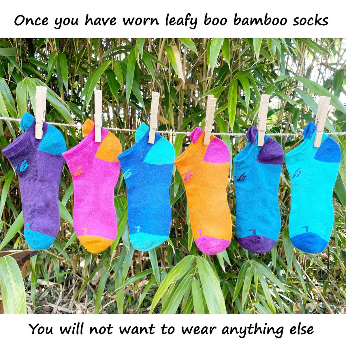 Bamboo Low Cut Running Socks for Women, Size 5-10, Pack of 6 Pairs R481