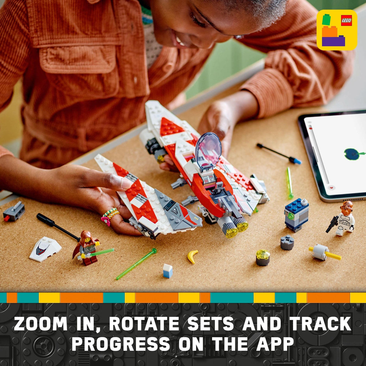 Buildable Toy Vehicle with Minifigure Y604