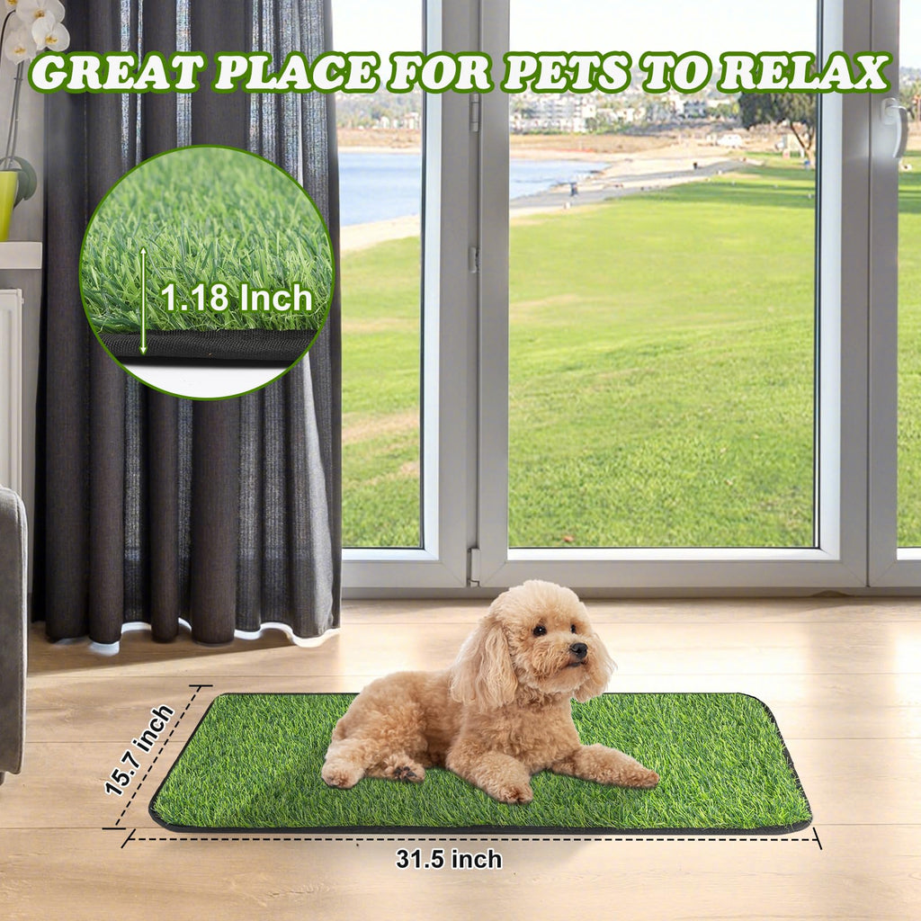 Washable Artificial Grass Mat C548