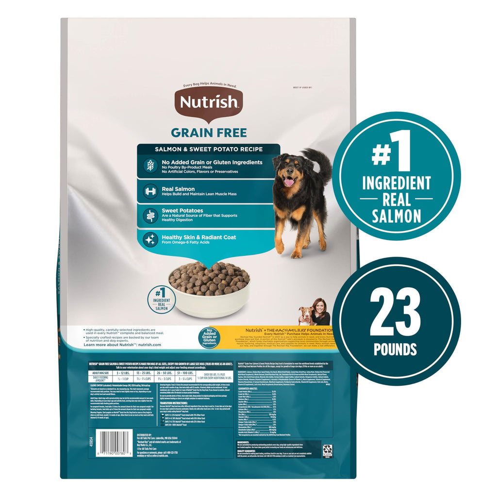 Grain Free Salmon Dry Dog Food 23 lb. Bag A4582