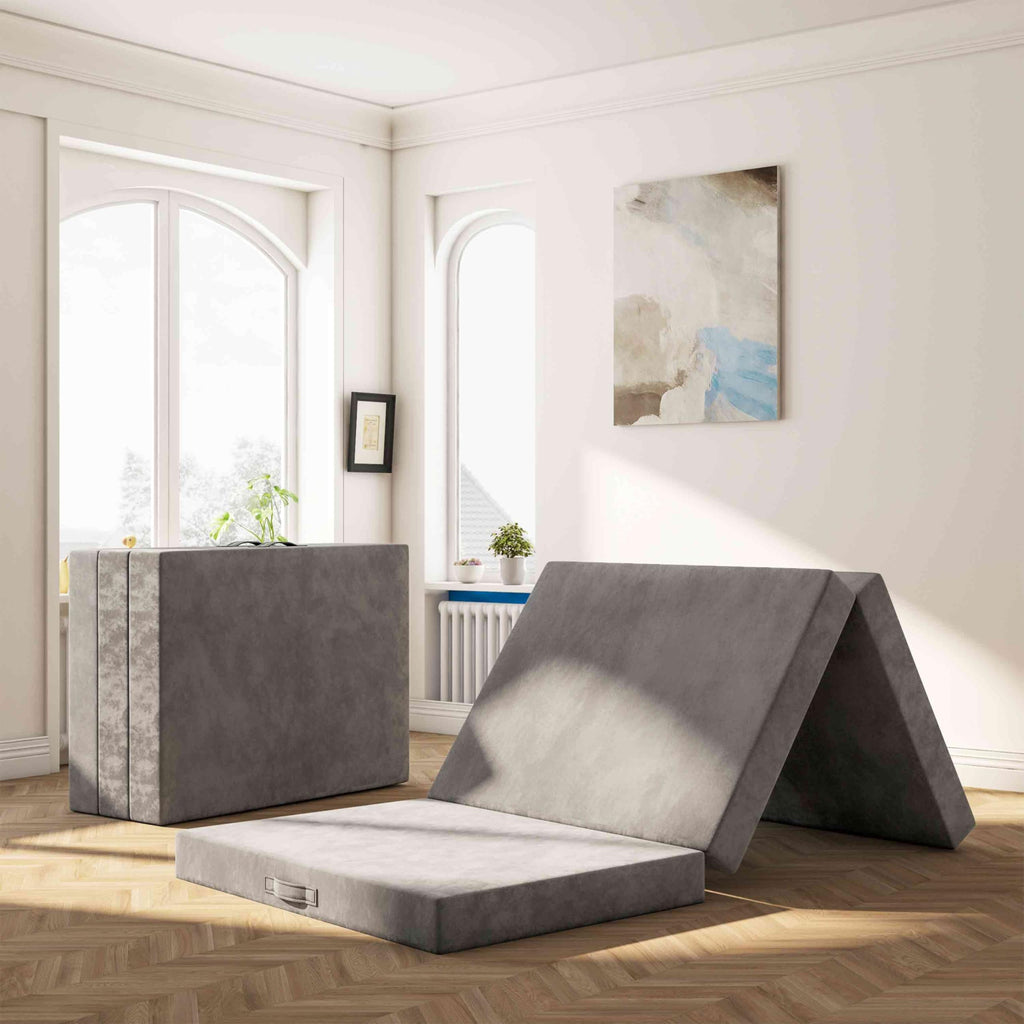 4 Inch Single Tri-Fold Mattress Topper O76503