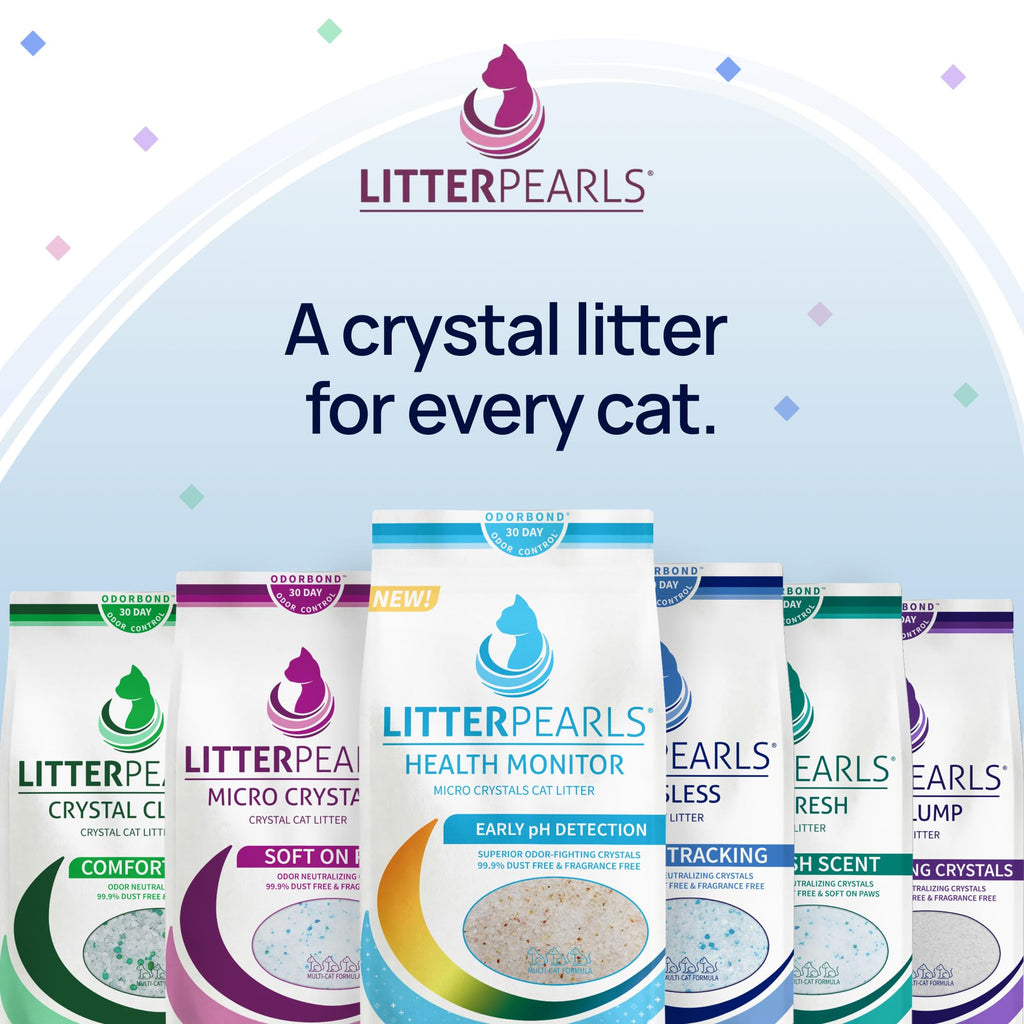 Unscented Crystal Clumping Cat Litter 8lb V3440