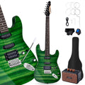 39" Full Size SSH Electric Guitar Starter Kit with Amp Y708343