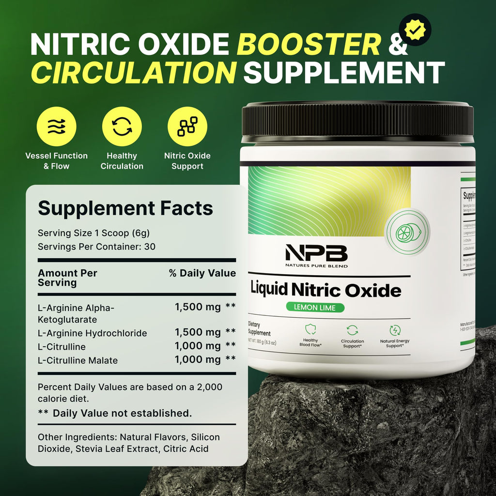 Liquid Nitric Oxide Supplement 5000 MG O940
