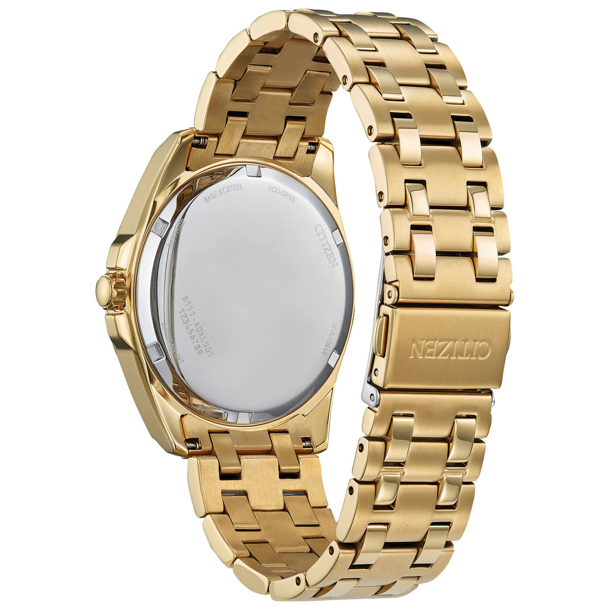 Eco-Drive Classic Watch, 3-Hand Date, Sapphire Crystal W143016