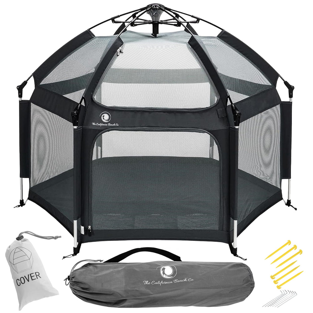 Portable Baby Playpen with Canopy H317937