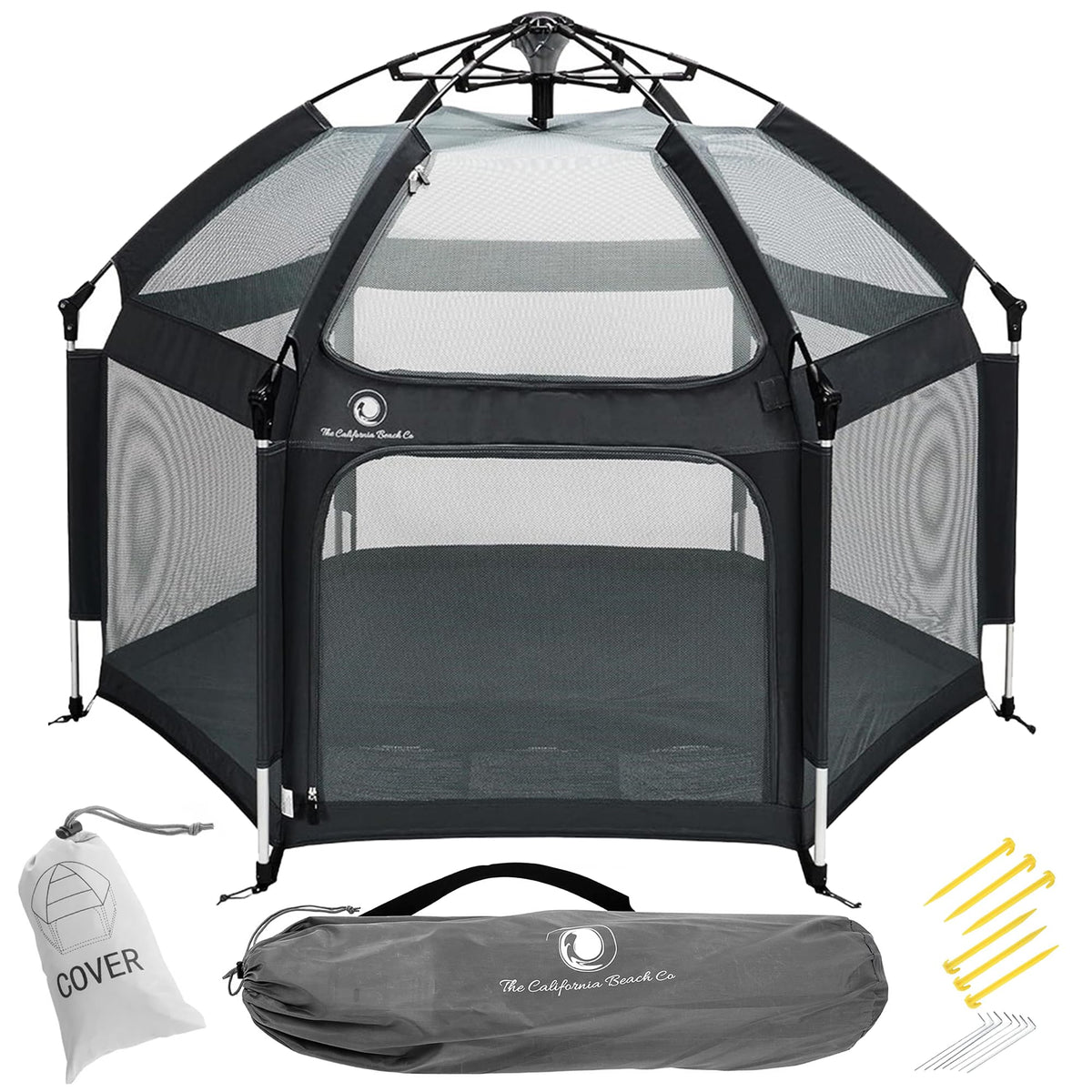 Portable Baby Playpen with Canopy H317937