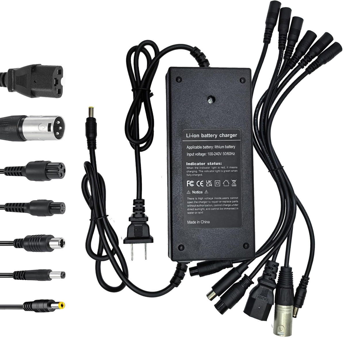 54.6V 3A Battery Charger 7 Plugs Z61742