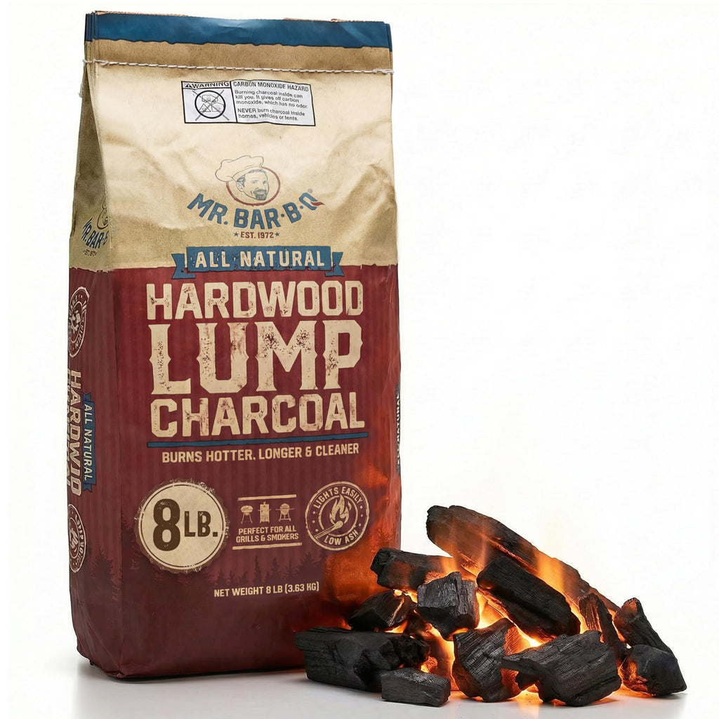 8 LB. All Natural Hardwood Lump Charcoal V4302
