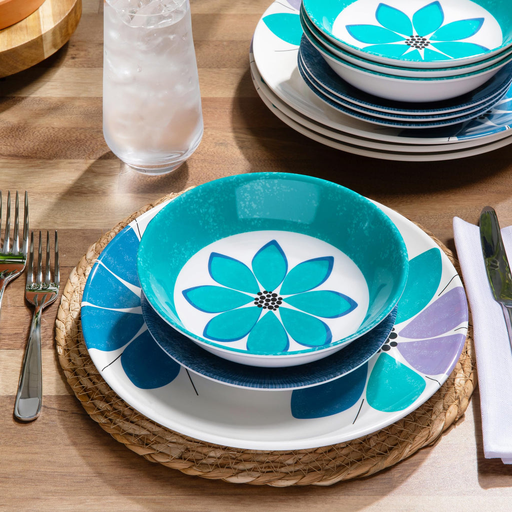 12-Piece Melamine Dinnerware Set G577