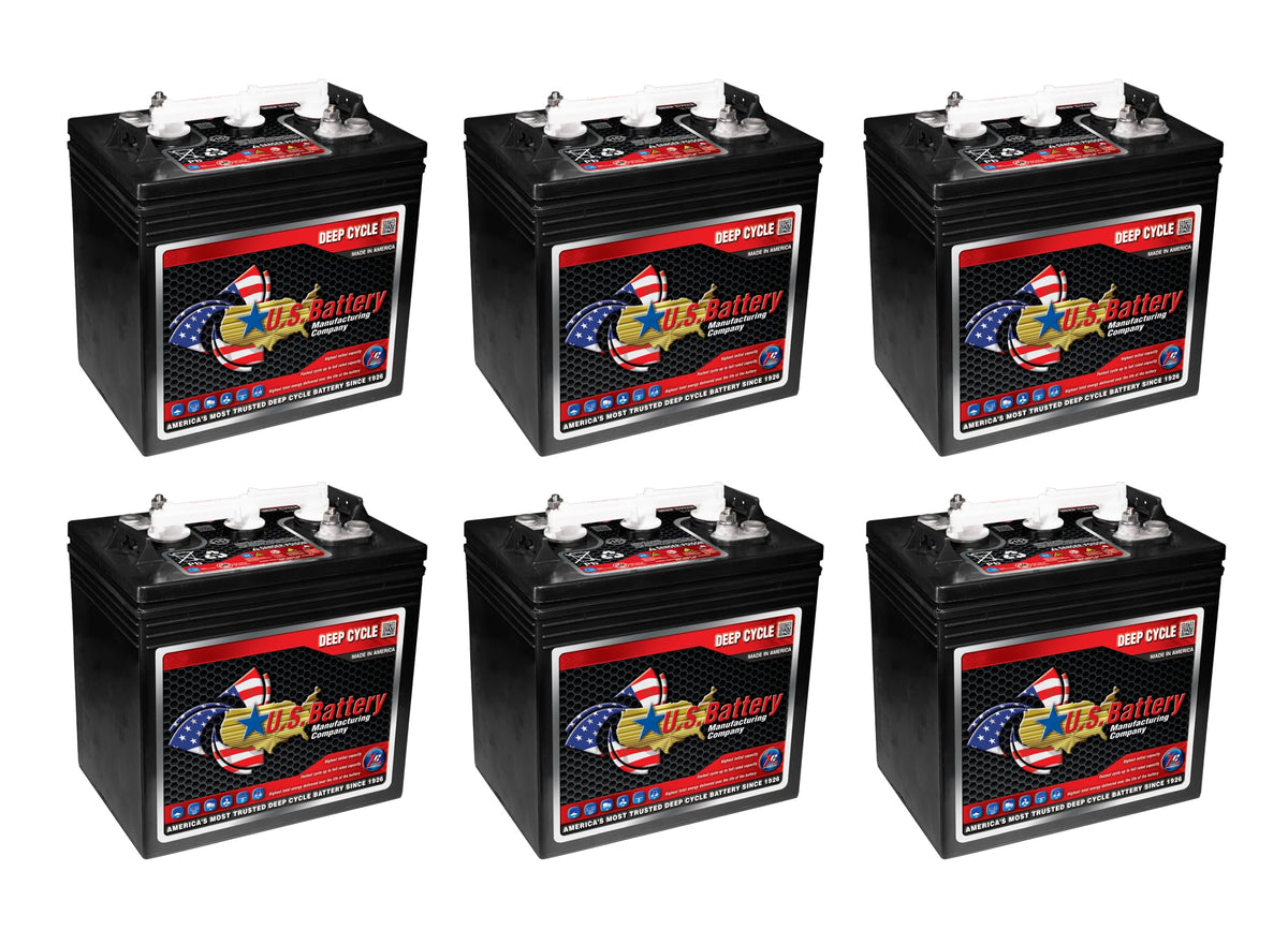 6V Deep Cycle Battery, Pack of 6 G431296