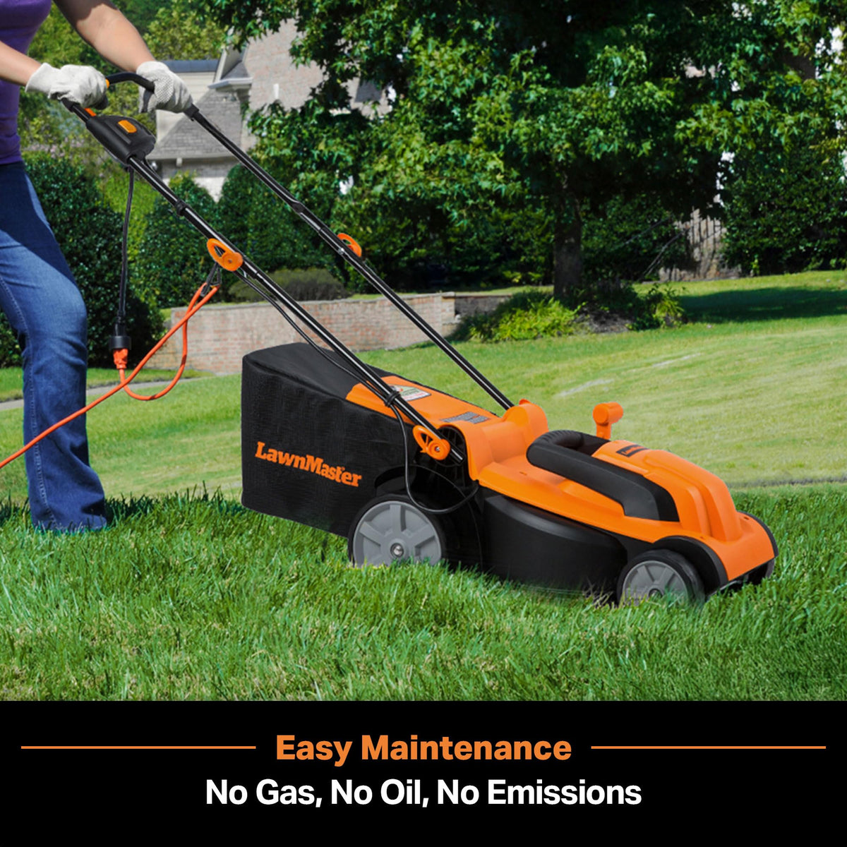 Electric Corded Lawn Mower 15-Inch 11AMP T98303