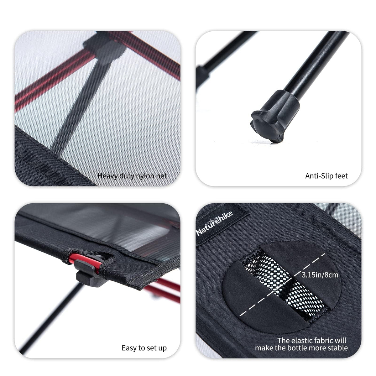 Ultralight 1.6 LBS Folding Camping Table with Carry Bag P43211