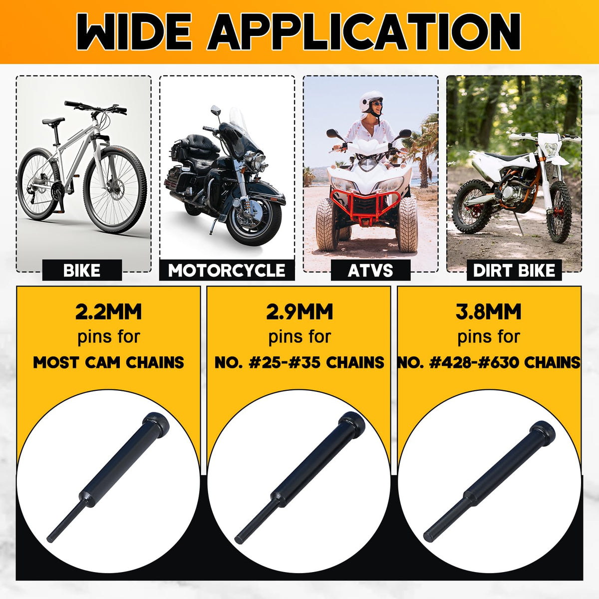 Motorcycle Chain Breaker Tool Kit R3033