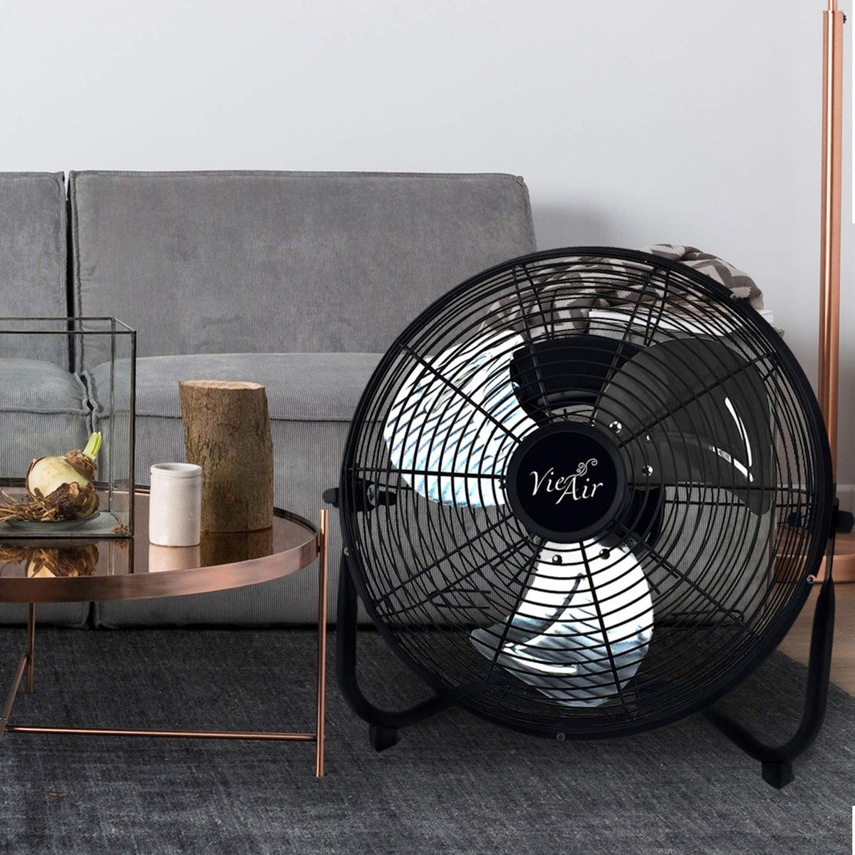 20 Inch 3 Speed Metal Floor Fan C5914