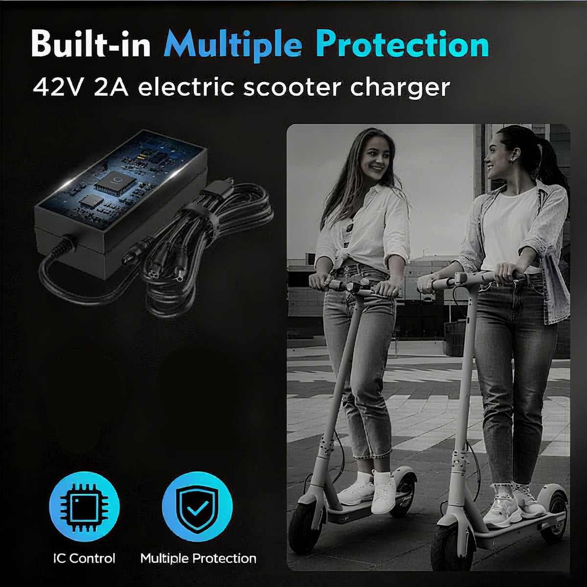 42V 2A Electric Scooter Charger L29660