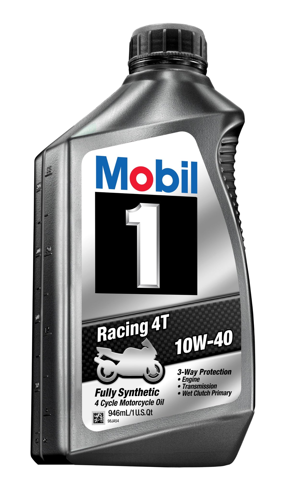 10W-40 Racing 4T Motorcycle Oil 1 Quart Pack of 6 Z4973