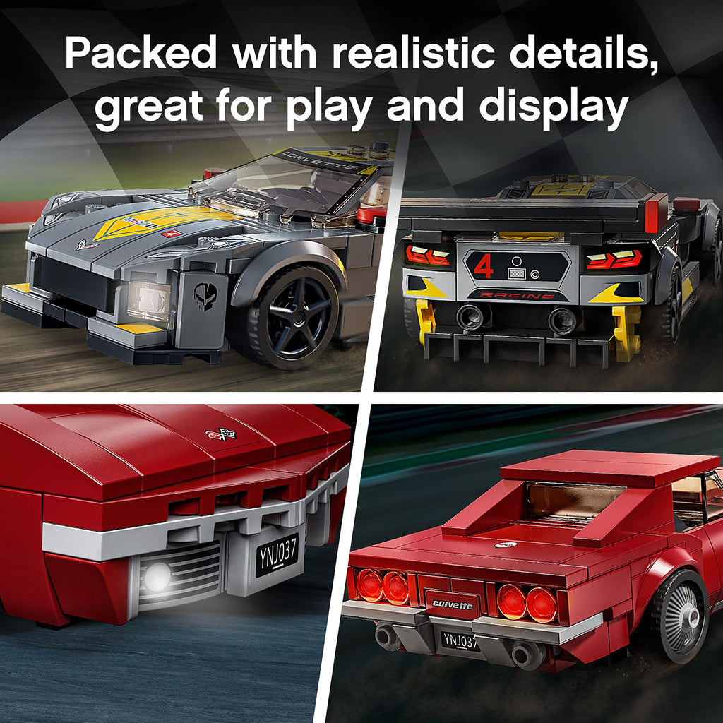 Chevrolet Corvette C8.R Race Car and 1969 CC Building Kit L305648
