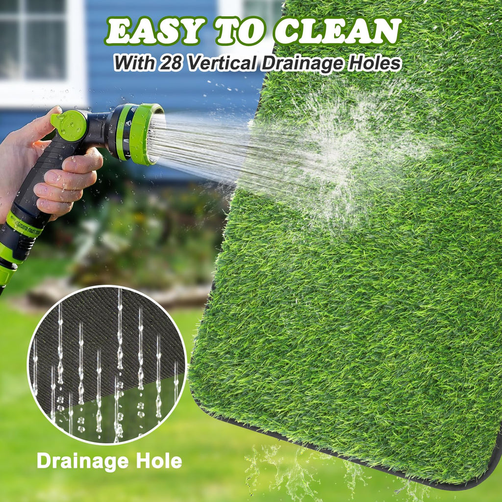 Washable Artificial Grass Mat C548